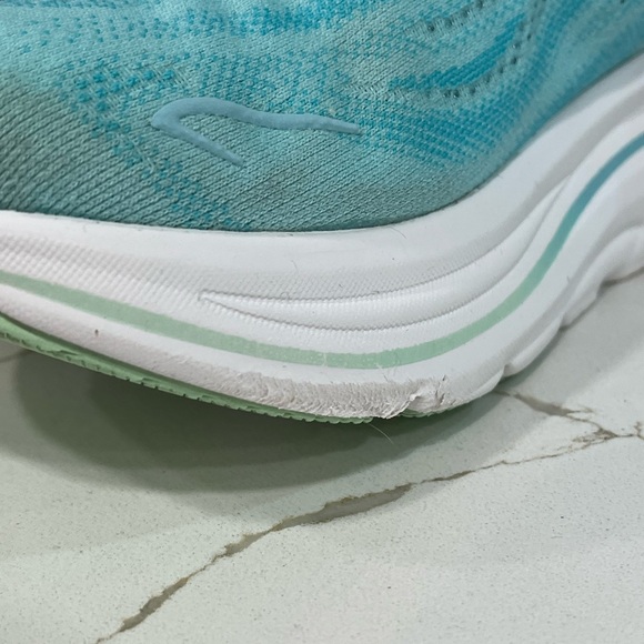 Hoka Clifton 10 Running Shoes. Women’s Size 9B Color Blue - Picture 12 of 12